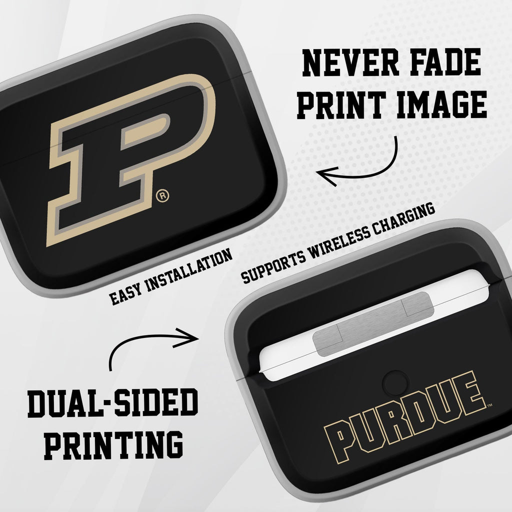 Purdue Boilermakers HDX AirPods Pro 1 & 2 Case Cover