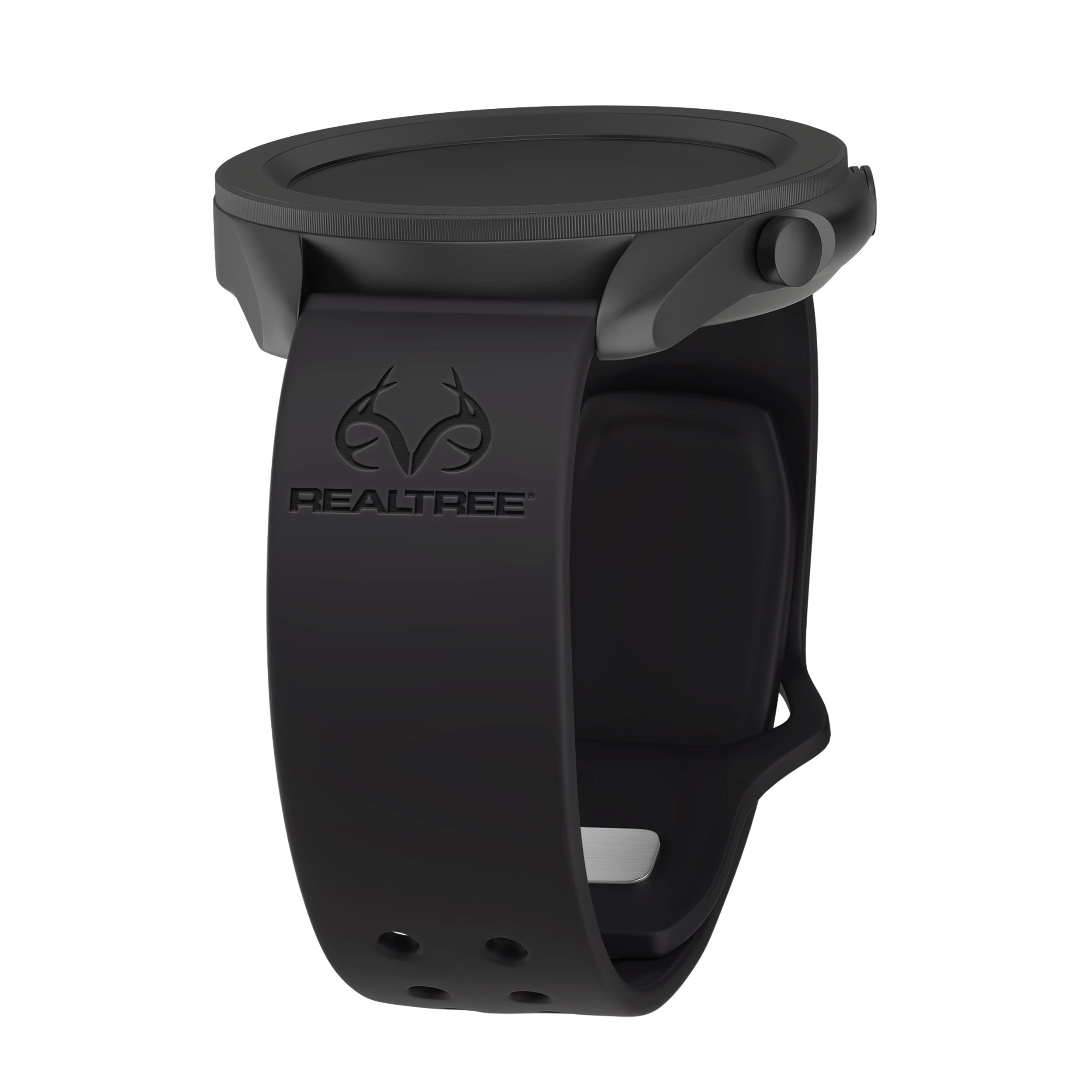 Realtree Engraved Silicone Watchband for Samsung, Garmin, Fossil, and More for Samsung, Garmin, Fossil, and More