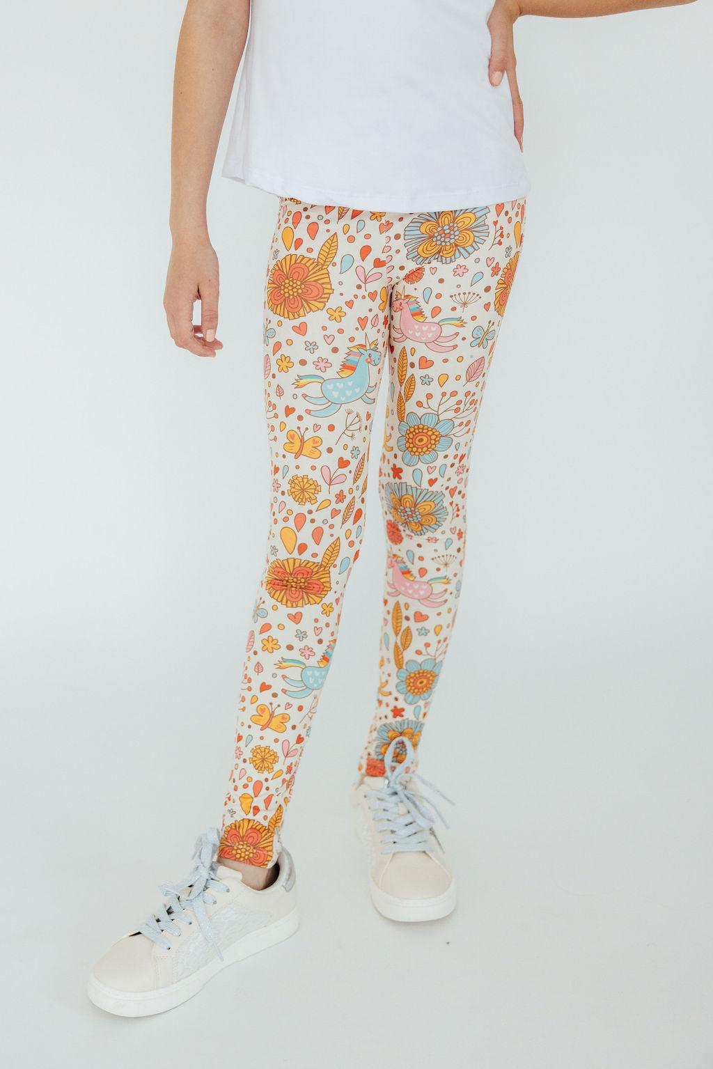 Retro Unicorns Leggings