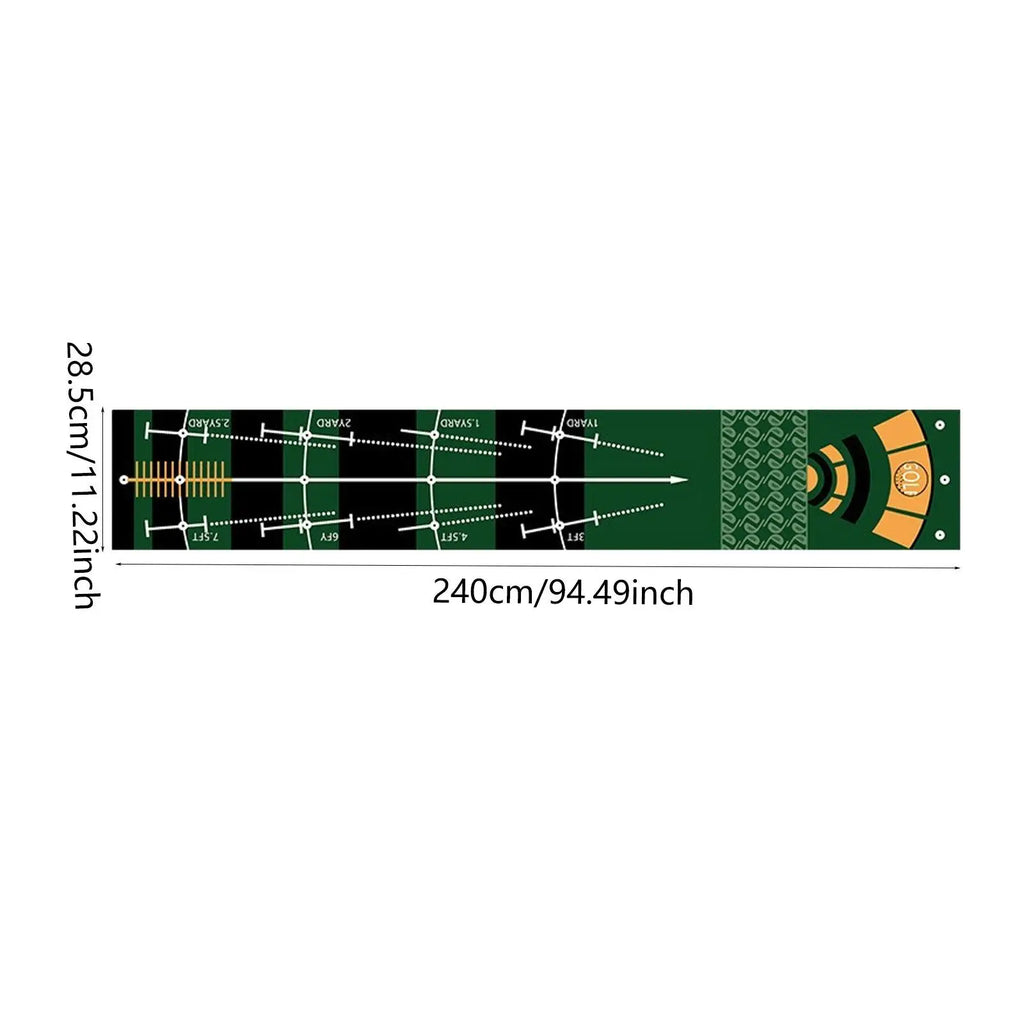 Golf Putting Indoor Golf Hitting Mat Green Mat Golf Practice Training Aid Equipment for Home Outdoor Backyard Golf Practice