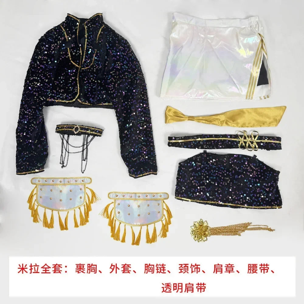 Easter For Teen Dress Roleplay Glitter Costume Cosplay Shiny  Disguise for Women Suit Outfits Halloween Xmas Carnival Party Suit