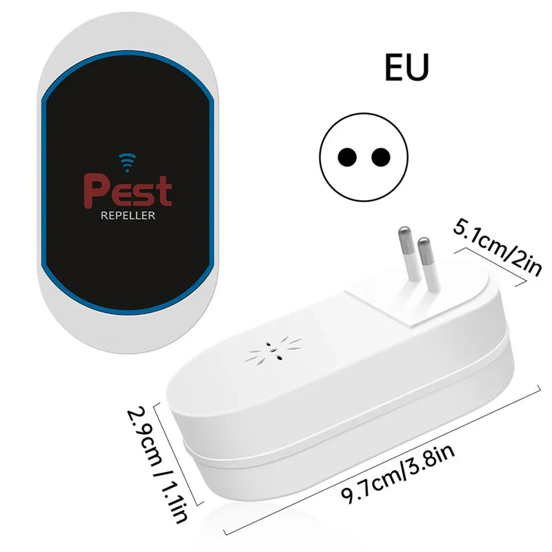 Ultrasonic Electronic Insect Repellent And Mouse Repellent Household Insect Repellent Mini Silent Safe Plug Electric 2026 New