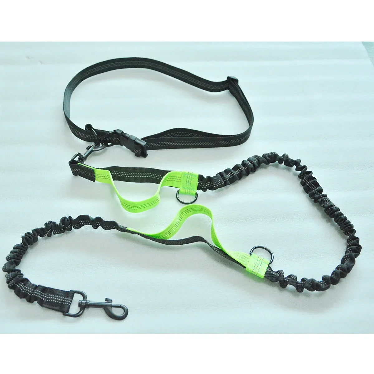 Double elastic reflective running leash portable retractable dog leash dog chain leash pet supplies wholesale