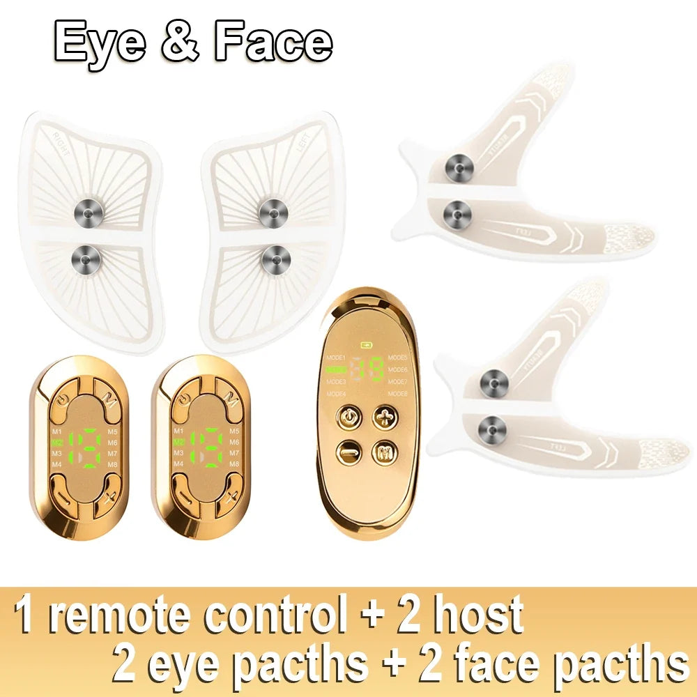 EMS Facial Eye Massager Electric Muscle Stimulator Facial Massagers Beauty Eyes Face Lifting Fatigue Relief  Skin Care