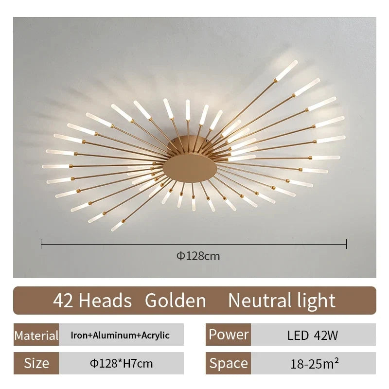 Modern LED Ceiling Lamp Living Room Dining Bedroom Ceiling Chandelier Lights Nordic Design Home Decor Indoor Lighting