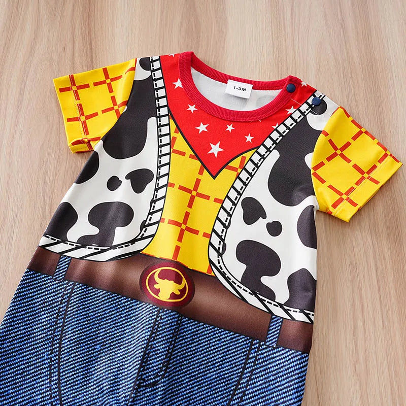 0-18months Cosplay Newborns Baby Clothes One-Piece Cartoon