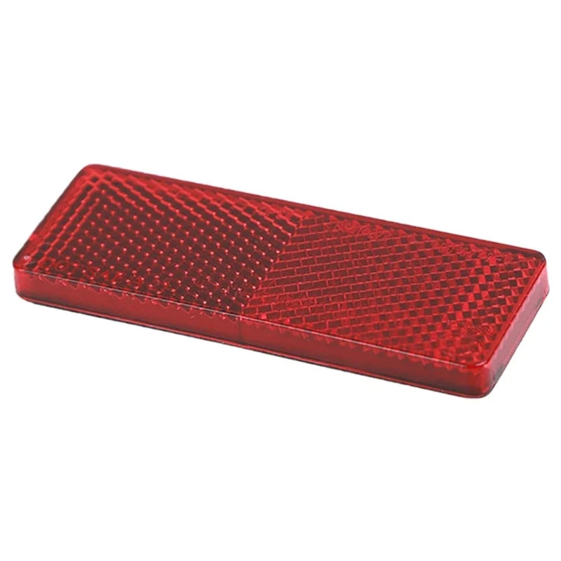 2024 New Reflective Mud Flap Reflectors Accessories For Motorized Bikes Electric Scooters Motorcycles, Improves Nighttime Safety