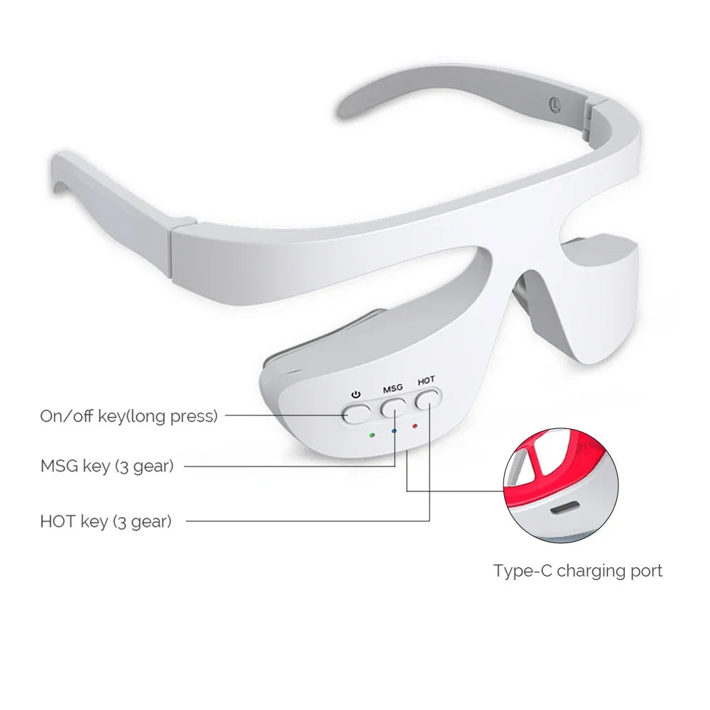3D Eye Beauty Massager Fade Dark Circles Reduce Eye Wrinkles Relieve Eye Fatigue Eye massage device