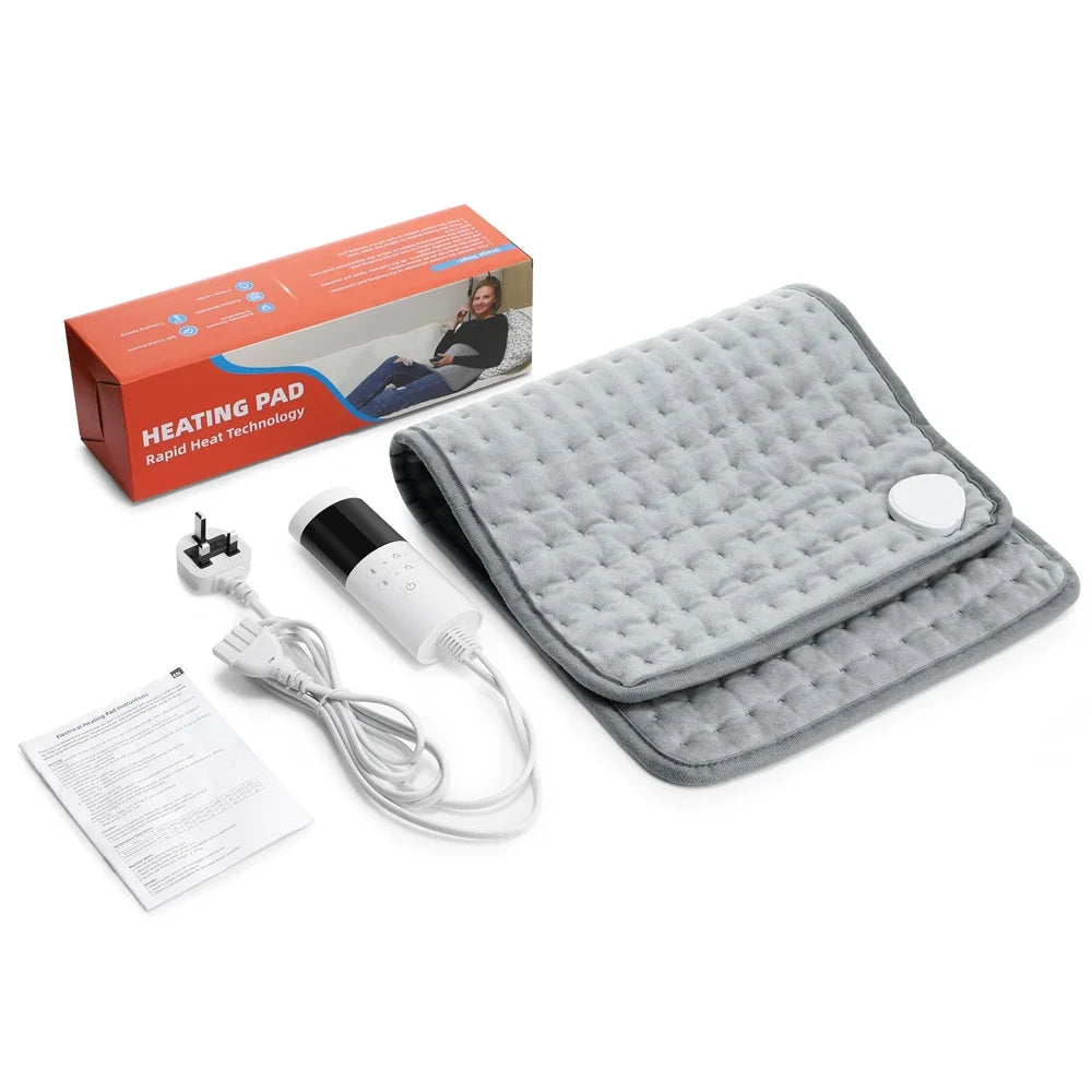 Electric Heating Pad Pet Heat Mat with 9 Levels Constant Temp 4 Mode Timer Body Warming Thermal Mat for Abdomen Hand Thermal Mat