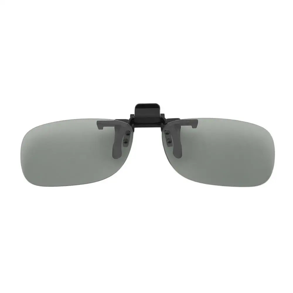Universal 3D Glasses For Movie Cinema Clip On Type Passive Circular Clip 3D Glasses Not Suitable for TV Projectors Computers