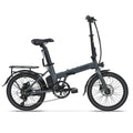 Folding Electric Bicycle 350W, 36V 8Ah/12Ah Removable Battery, 20Inch*1.75 Tires, 25Km/h, 7Speed City Commuter Travel Ebike