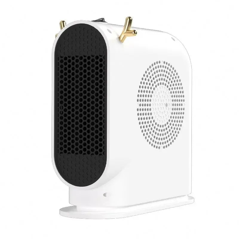 Desktop Electric Heater 500W Portable Home Electric Heater Intelligent Thermostat Fan Winter Electric Heater Heating Tools