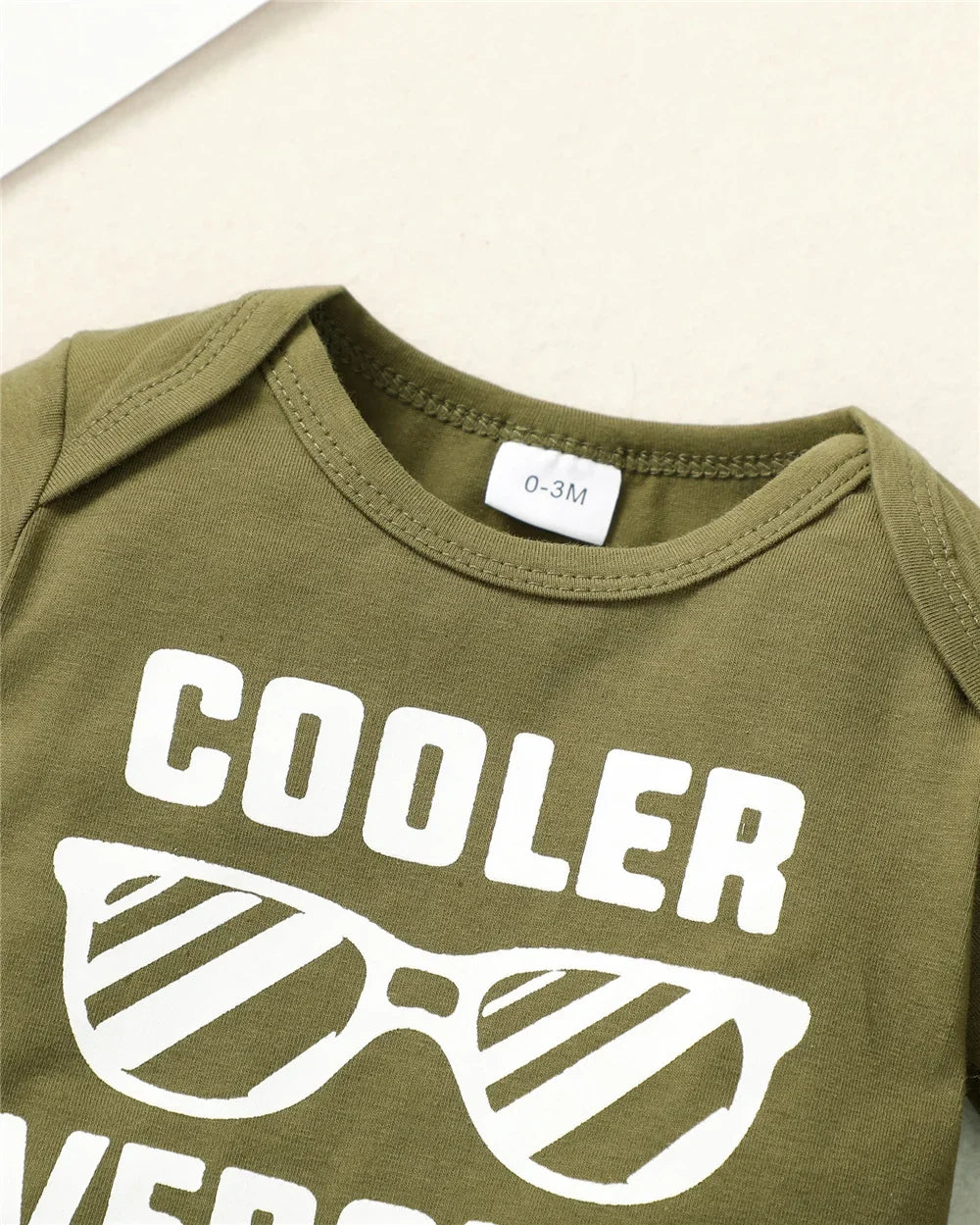 0-18 Months Newborn Baby Boy 3PCS Clothes Set Letters Print