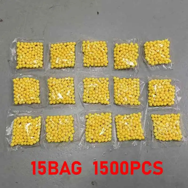 BB Bomb100/200/500/1000/2000 Rounds Hunting Shooting 6mm BB Strikeball Rifle Gun Plastic BB Balls Yellow Paintball Accessories