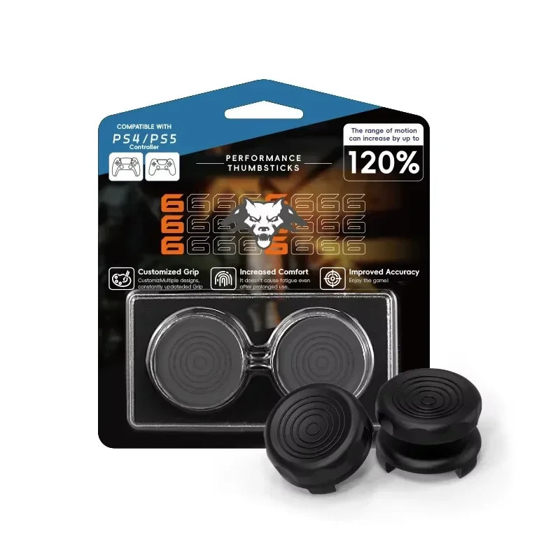 DATA FROG High-Rise Performance Freeks for PS4 PS5 Galaxy Joystick Compatible with 8BitDo Ultimate Controller Stick