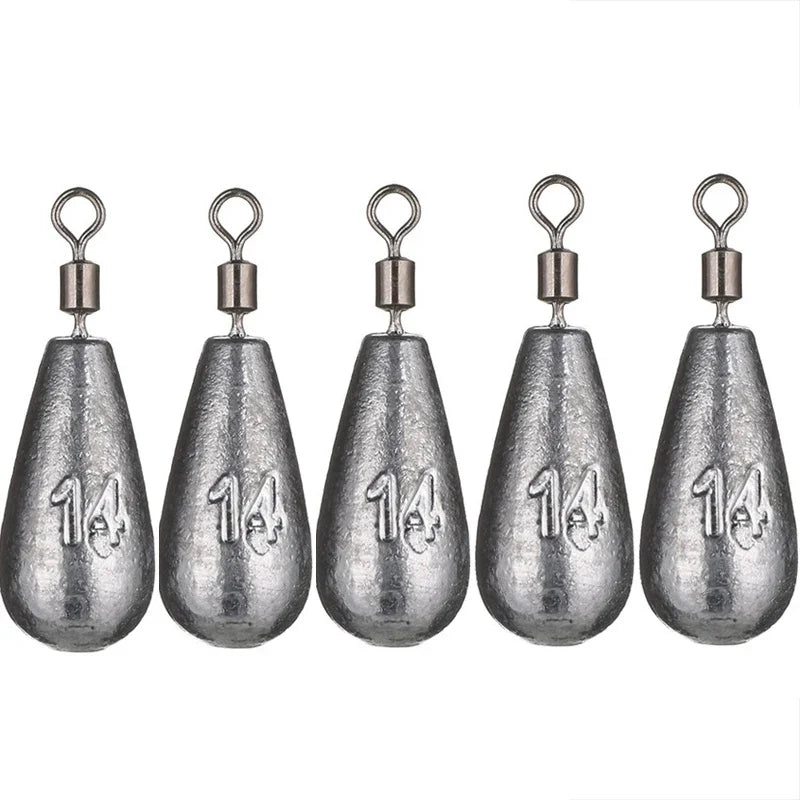 5pcs/lot 3.5g 5g 7g 10g 14g 20g Fishing Weight Sinker Water Drop Weights Carp Fishing Baits Sinker Fishing Tackle Accessories