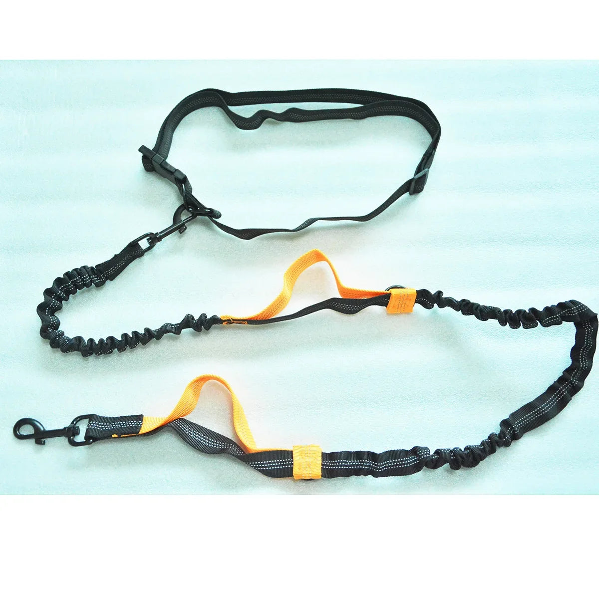 Double elastic reflective running leash portable retractable dog leash dog chain leash pet supplies wholesale