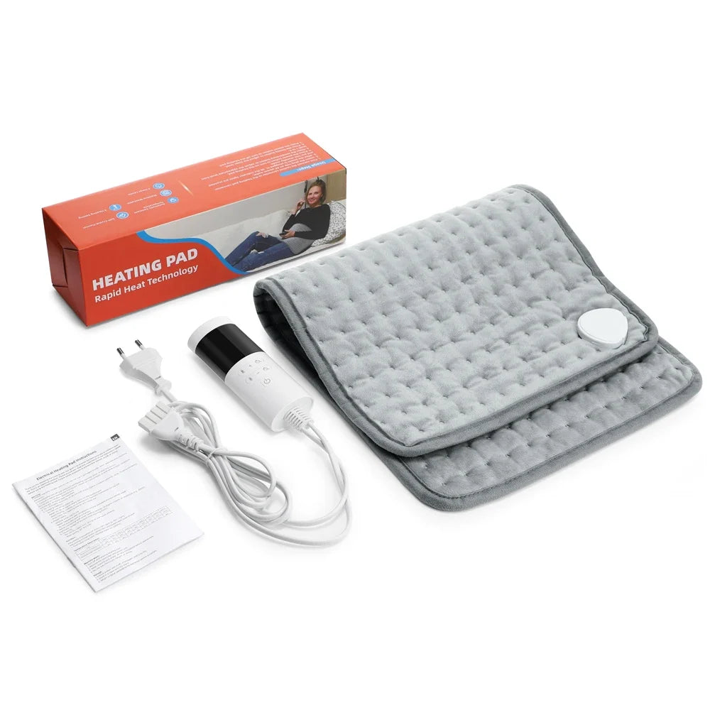 Electric Heating Pad Pet Heat Mat with 9 Levels Constant Temp 4 Mode Timer Body Warming Thermal Mat for Abdomen Hand Thermal Mat