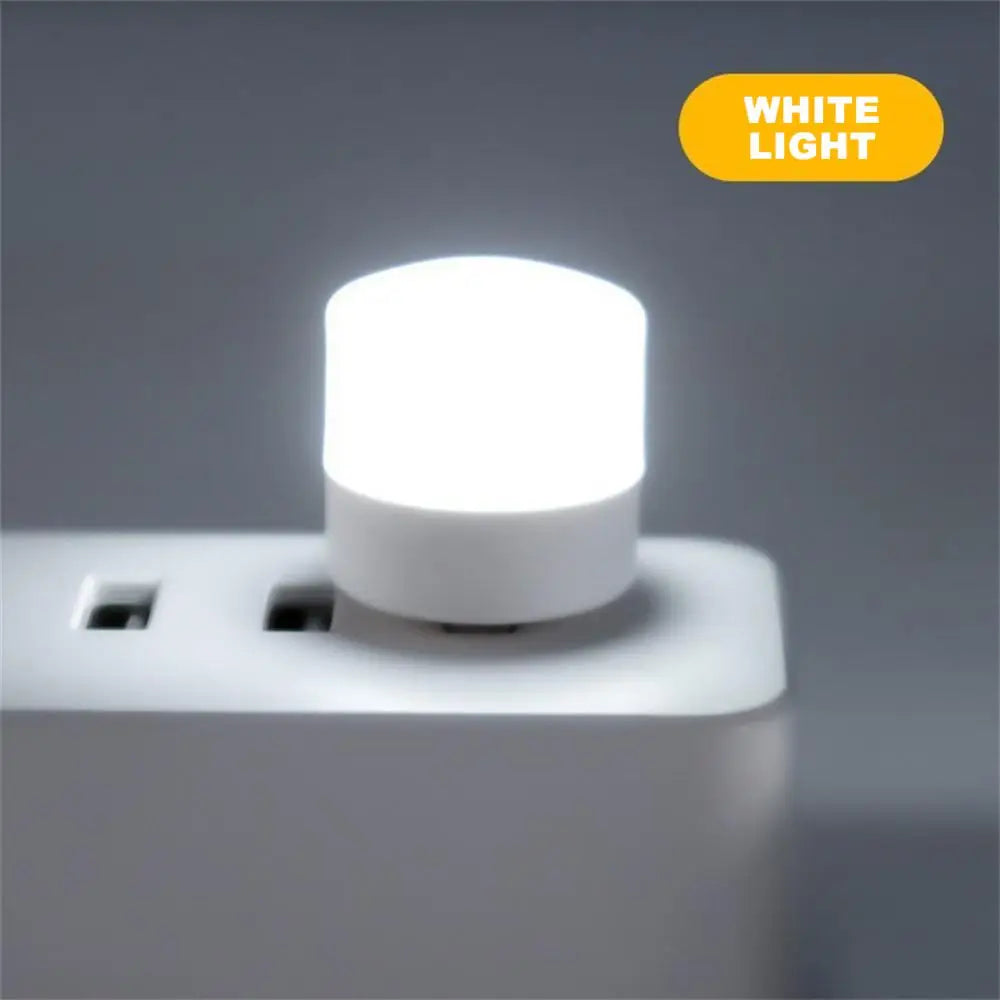 4 piece Mini USB Plug Lamp 5V 1.2W Super Bright Eye Protection Book Light Computer Mobile Power Charging USB Small Night Light