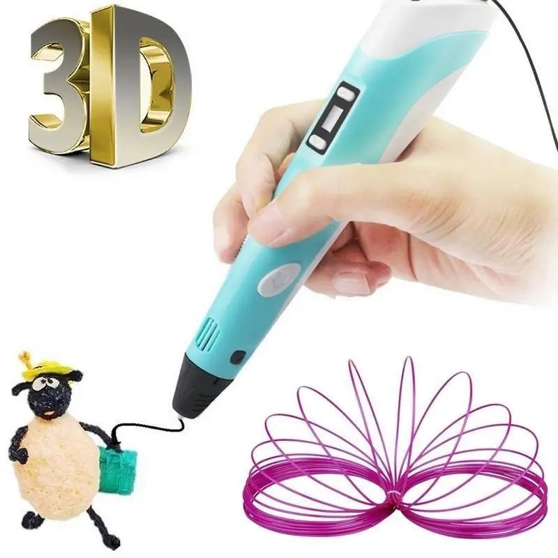 Practical New 1.75mm Print Filament ABS/PLA 10m Modeling For 3D Drawing Printer Pen (Random Color)