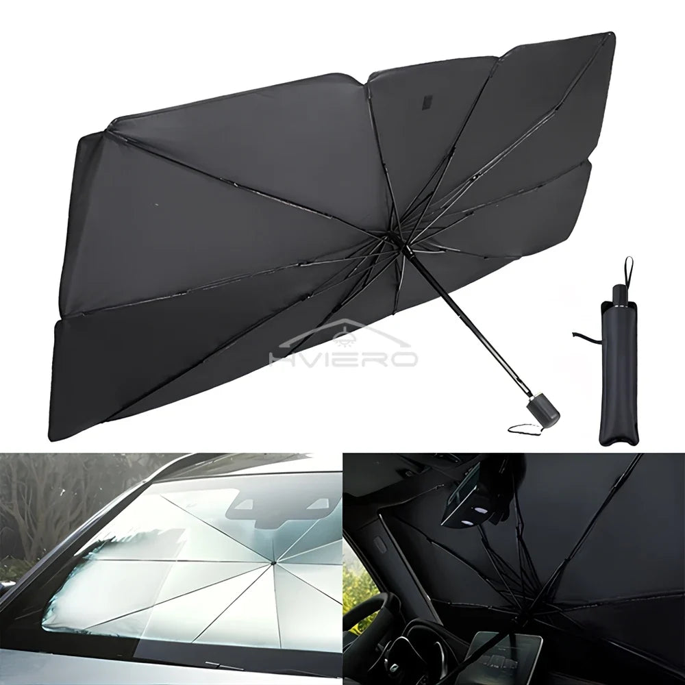 Multi Purpose Convenient Foldable Car Windshield Sunshades Interior Protechor Accessorie Part Auto Parasol Umbrella Front Covers
