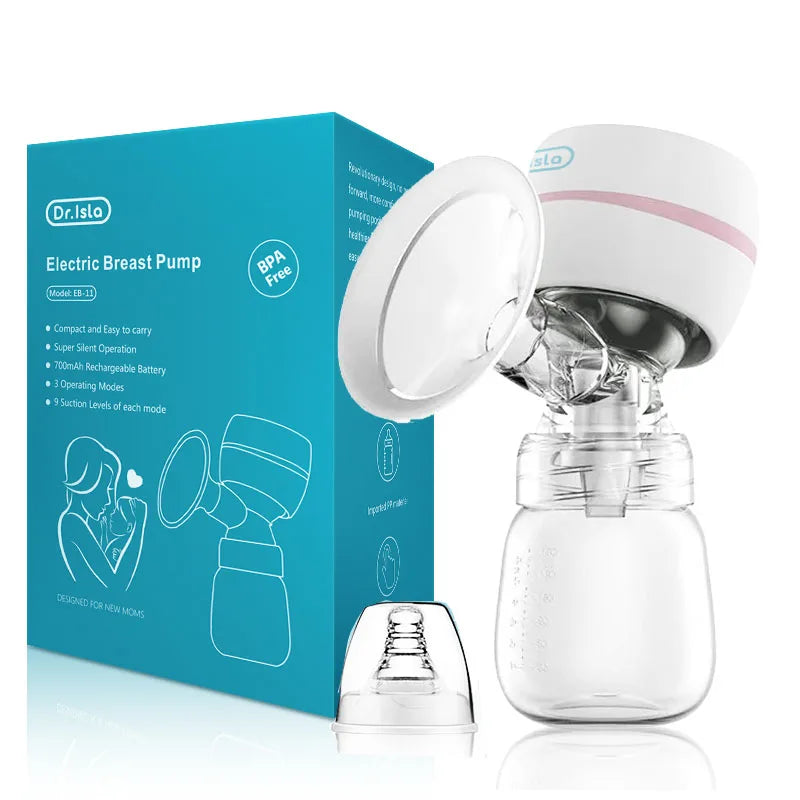 MAMIJOY Portable Electric Breast Pump USB Chargable Silent Portable Milk Extractor Automatic Milker Comfort Breastfeeding