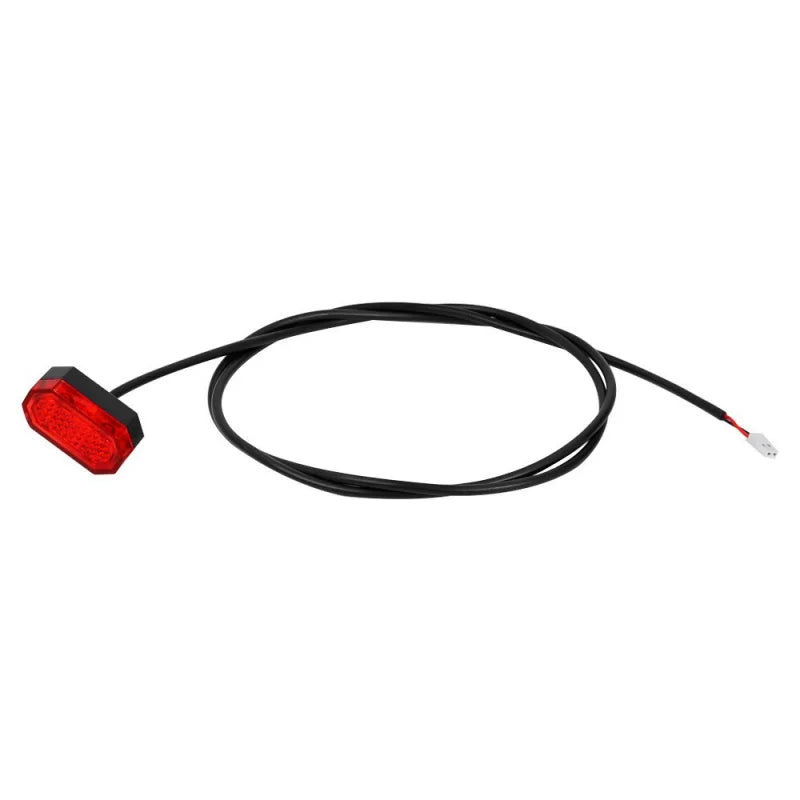 Electric Scooter 4 Hole Fender with Tail Light & Screws & Caps Splash Proof Mudguard Wear Resistant for 8.5 Inch E-scooter