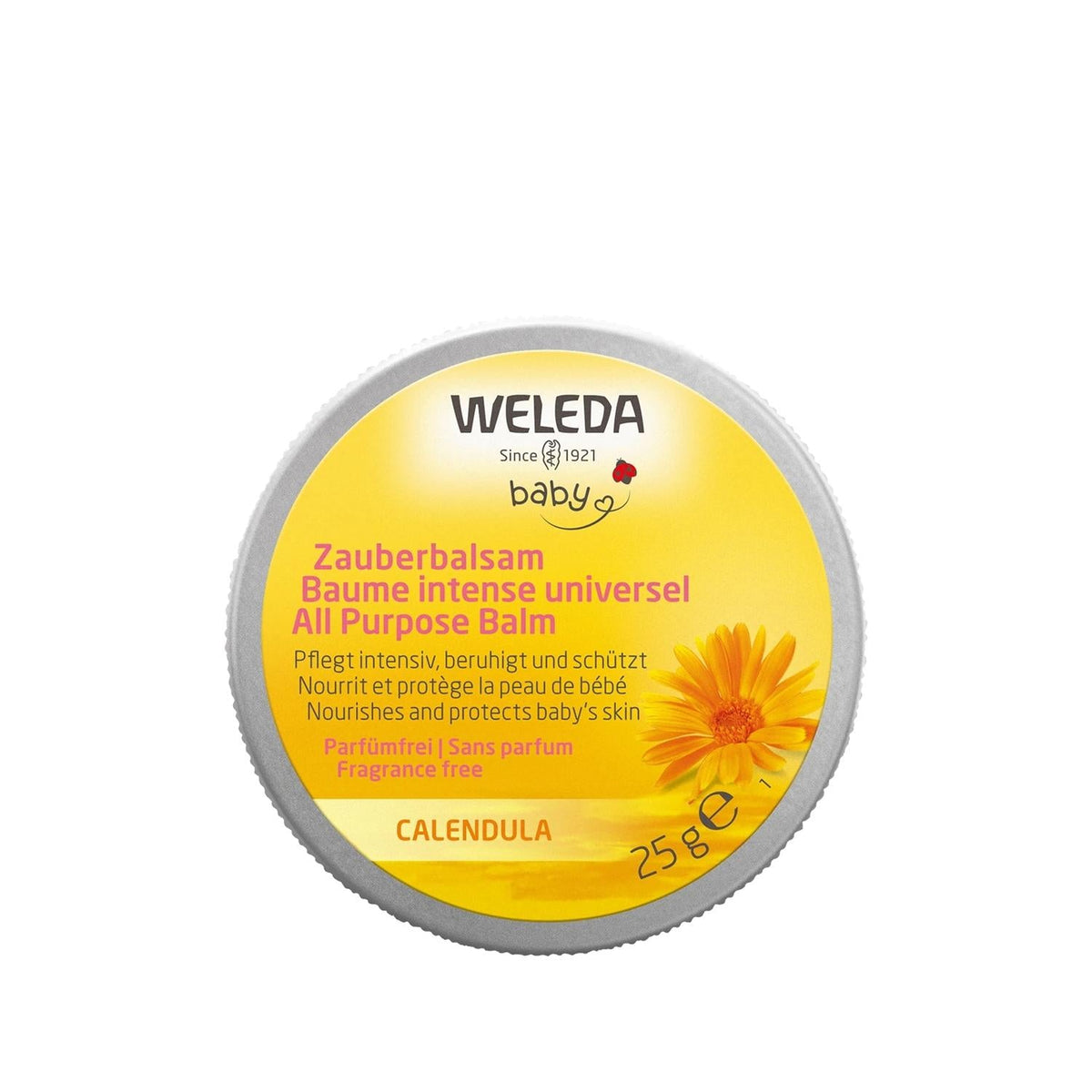 Weleda Calendula Baby Balm - Natural Skin Care for Sensitive Baby Skin, 25g