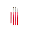 Nascita Nail Art Brush Set - 4 Piece Professional Nail Decoration Tool for Beauty Enthusiasts