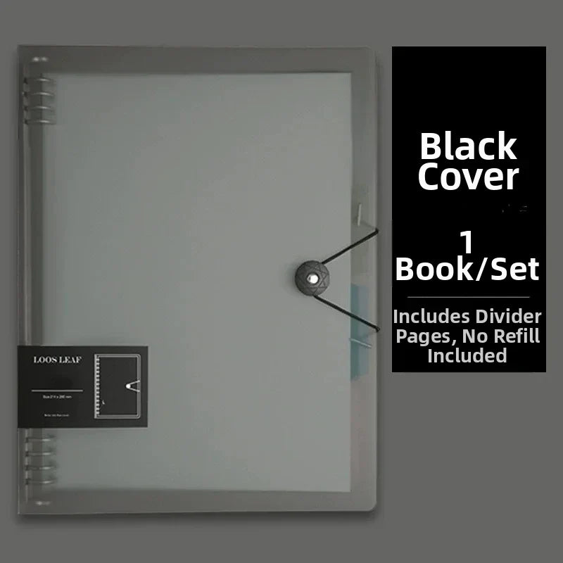 60Sheet Replaceable Refill Loose Leaf Notebook A4 A5 B5 Spiral Binder Paper Index Writing Book Stationery Office School Supplies