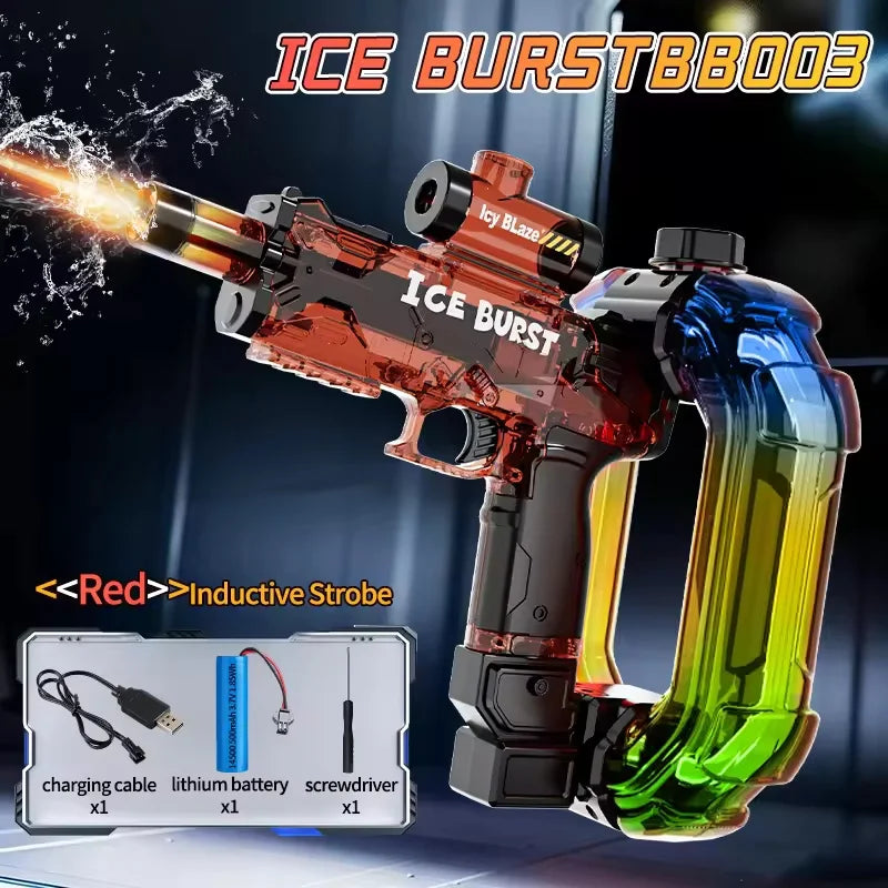 Simulated Firing Electric Water Guns for Adults Powerful Shooting Children Automatic Water Blasters Summer Outdoor Toys for Kids