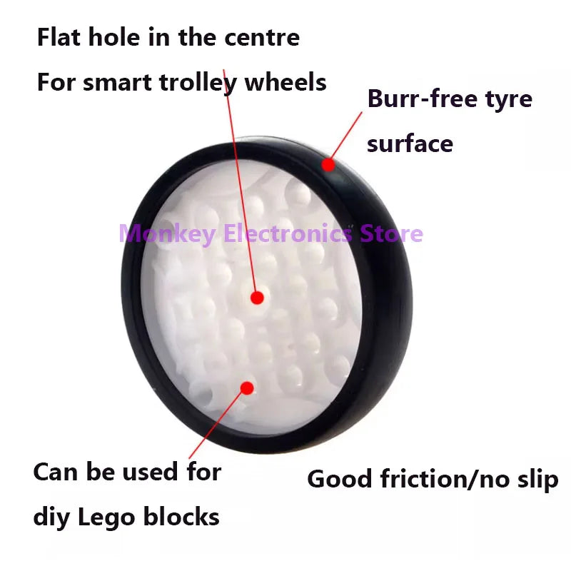 Smart cart robot tyres wheels wheels hubs belts wheels diy compatible mbot makeblock