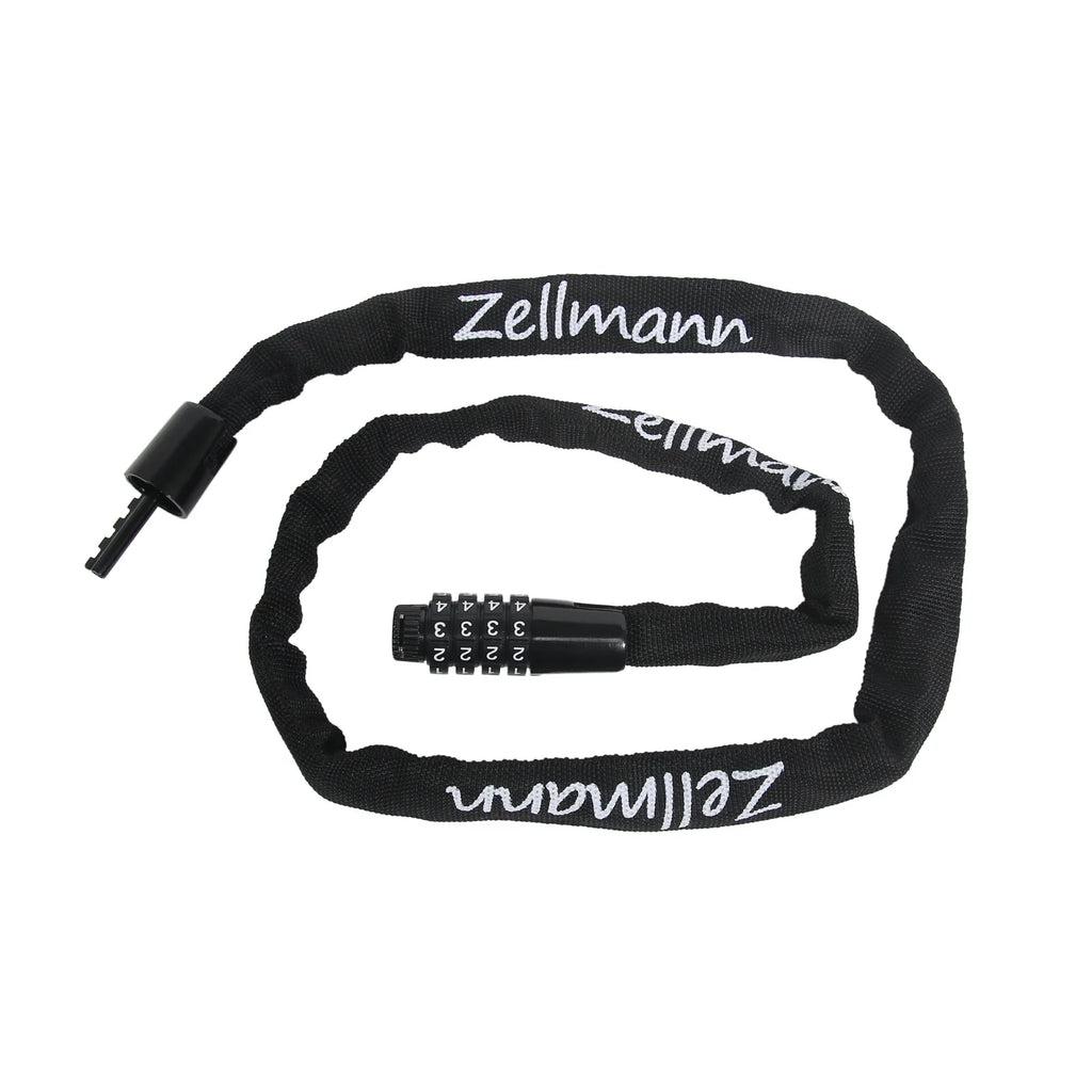 Zellmann Bicycle Chain Lock Password High Security MTB Mountain Bike Password For Cycling Electric E-Bike Cycling Accessories