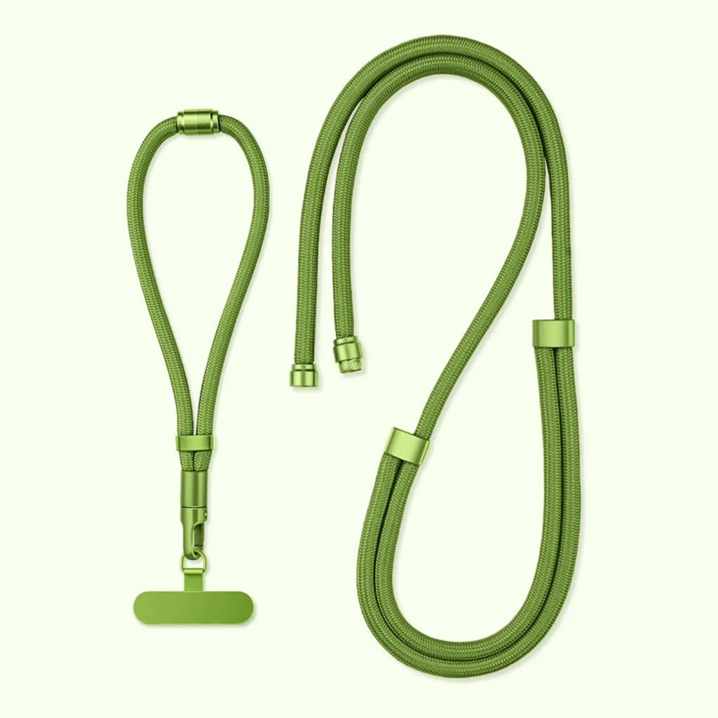 3-in-1 Switchable Mobile Phone Lanyard Adjustable Length Universal Mobile Phone Case Strap