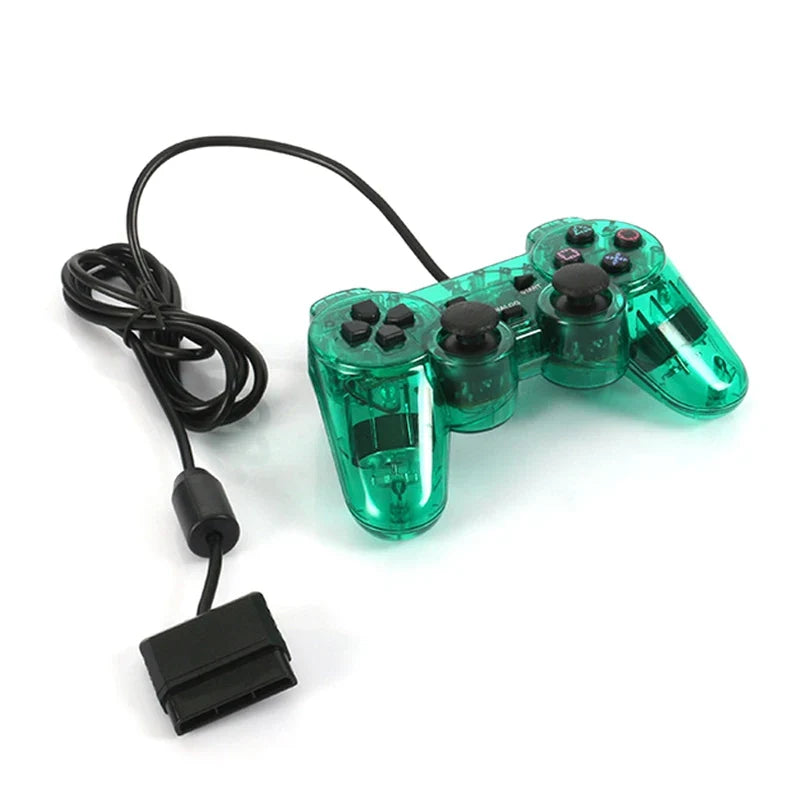 Wired Analog Controller Gamepad Joystick Joypad for PS2/PS1/PS One/PSX Console Dual Shock Vibration Joypad Wired Controller