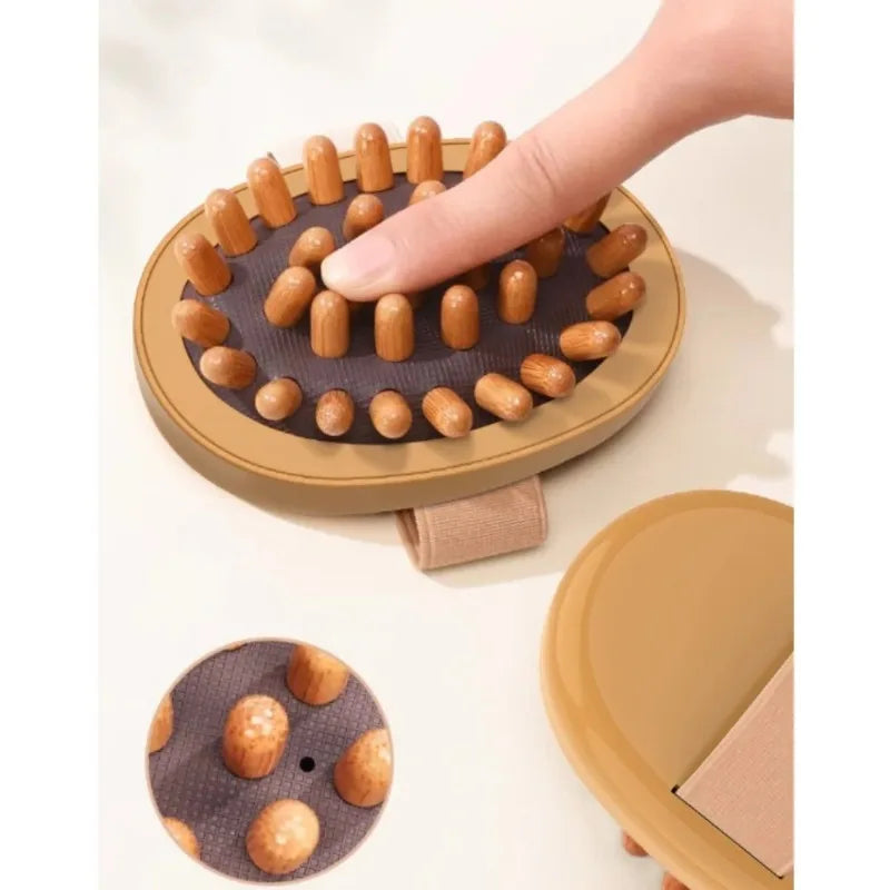 1pc Body Anti Cellulite Brush Soothing  Essential Oil Spa Air Cushion Massage Hair Comb Scalp Massage Brush Body Massager