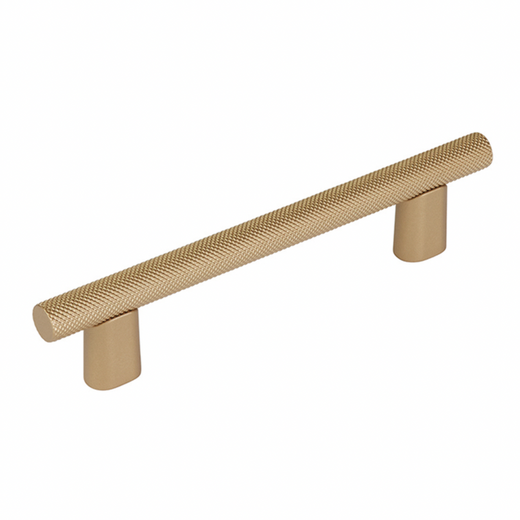 Knurled "Karl" Champagne Bronze Cabinet Knobs and Drawer Pulls