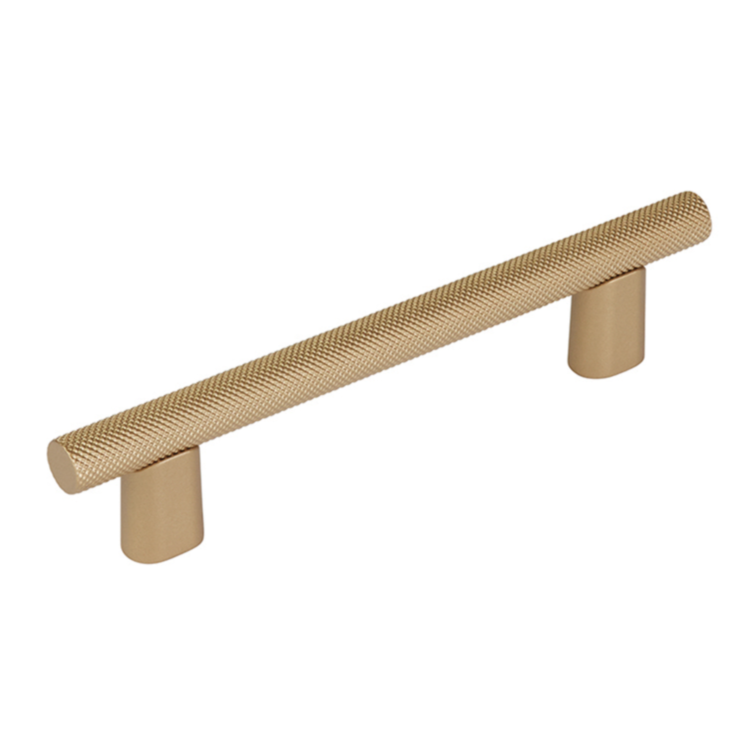 Knurled "Karl" Champagne Bronze Cabinet Knobs and Drawer Pulls