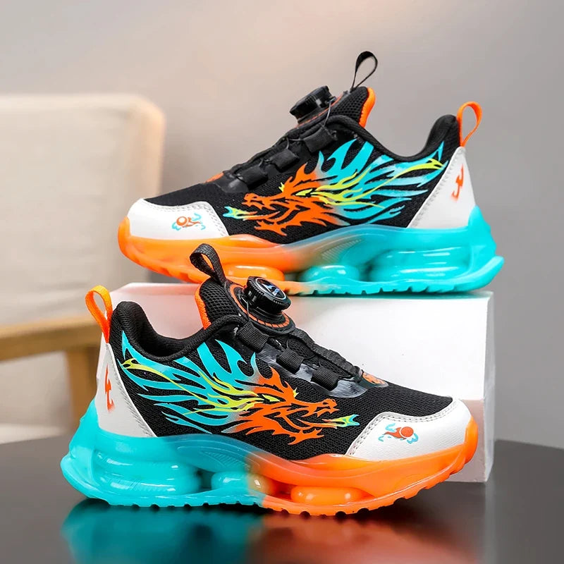 Autumn Origin Children Sneaker Boys Shoes 4 To 10 Years School Kid Sports Shoes Anti-slip Fashion Trainer Boy Sneaker