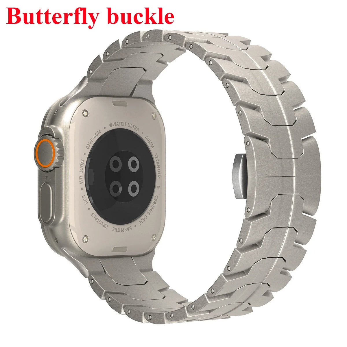 Stainless Steel Strap For Apple Watch Series 12 11 10 9 8 SE 3 46mm 45mm 42mm 44mm Metal Bracelet Band iWatch Ultra 4/3/2/1 49mm