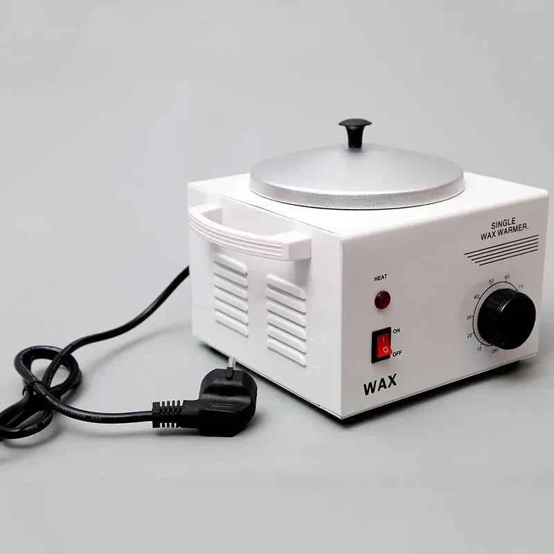 Wax Heater Warmer Electric Hot Facial Skin Hair Removal Pot SPA Tool Salon Adjustable Temperature Single-Wax Warmer