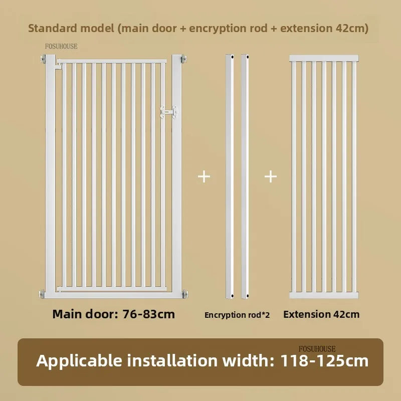 Free Punch Pet Fence Dog Fences Isolation Door Anti-Cat Door Fence Indoor Special Encryption Dog Safety Corral for Pet Products