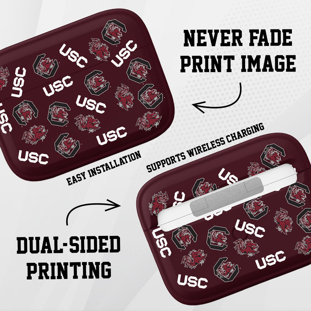 South Carolina Gamecocks HDX AirPods Pro 1 & 2 Case Cover
