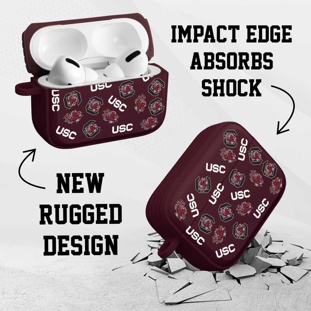 South Carolina Gamecocks HDX AirPods Pro 1 & 2 Case Cover