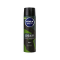 Nivea Men Deep Dimension Amazonia Deodorant Spray 150ml - Effective Men's Personal Hygiene