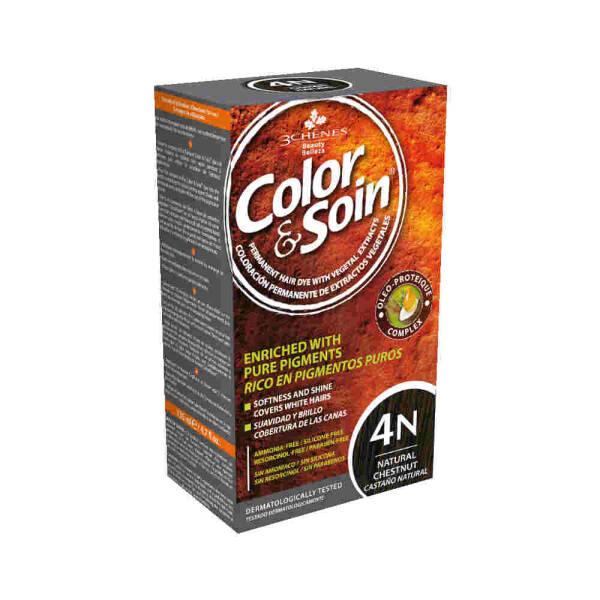Color&Soin Natural Hair Dye - Ammonia-Free, Conditioning Hair Color for Sensitive Scalps