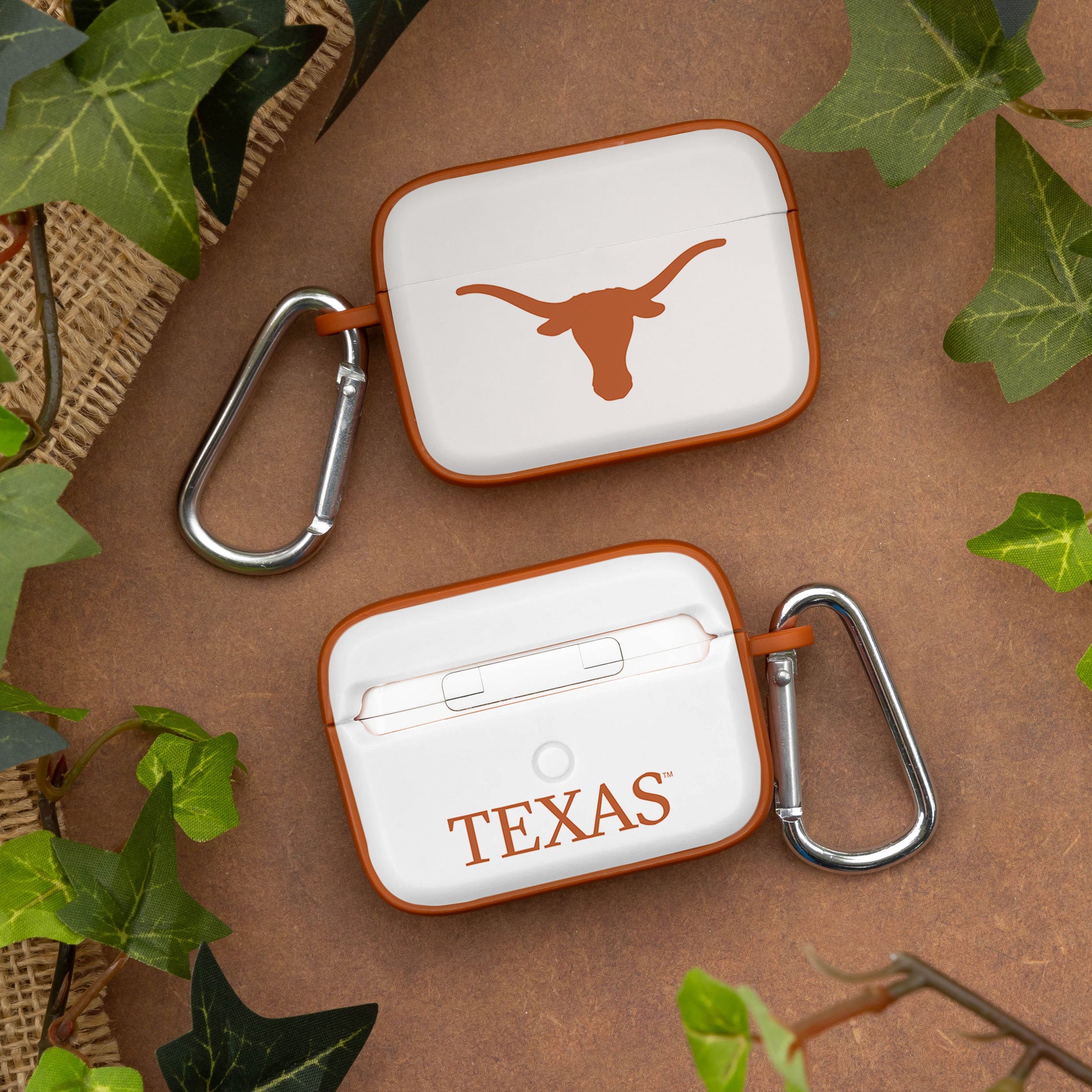 Texas Longhorns HDX Apple Airpods Pro 1 & 2 Case Cover