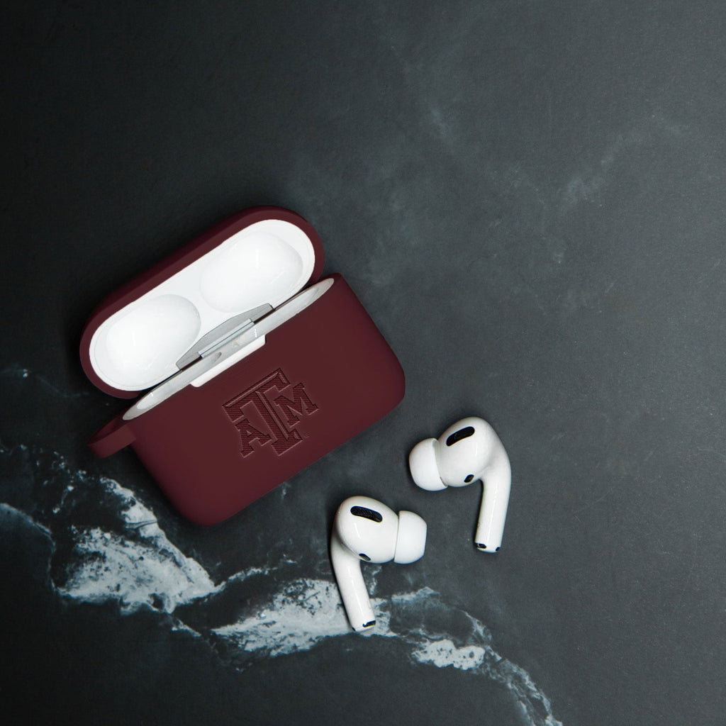 Texas A&M Aggies Engraved AirPods Pro 1 & 2 Case Cover