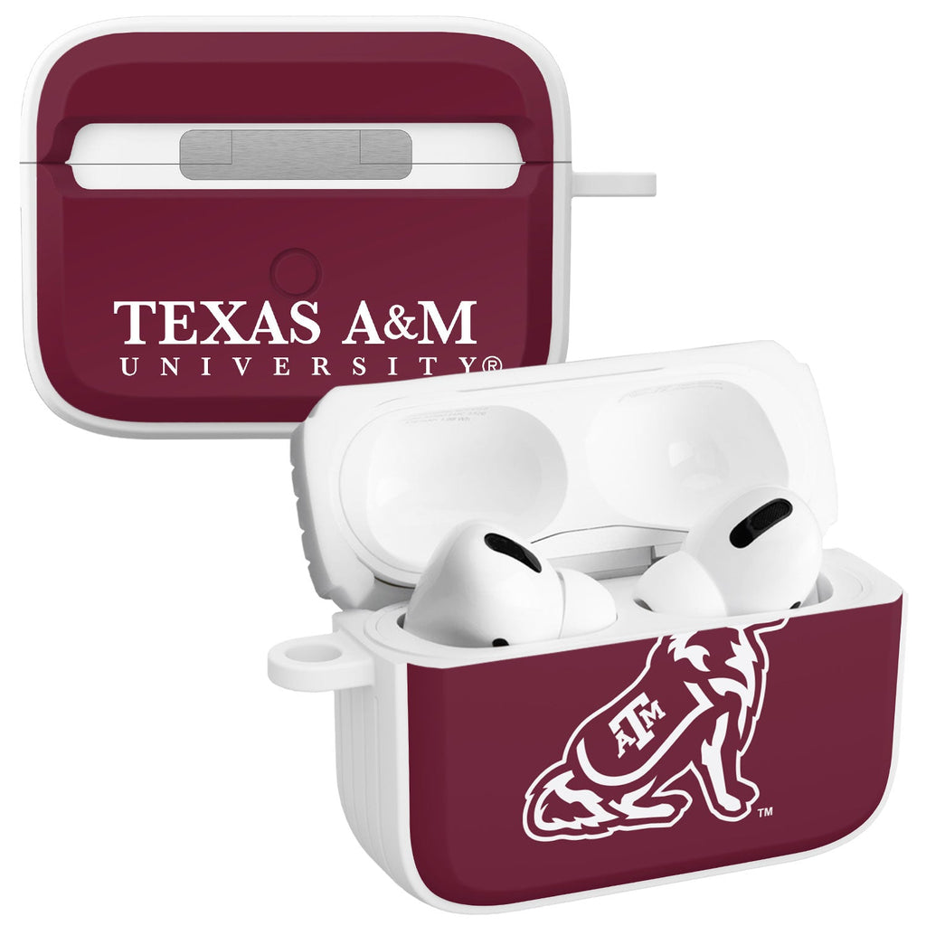 Texas A&M Aggies HDX Apple Airpods Pro 1 & 2 Case Cover