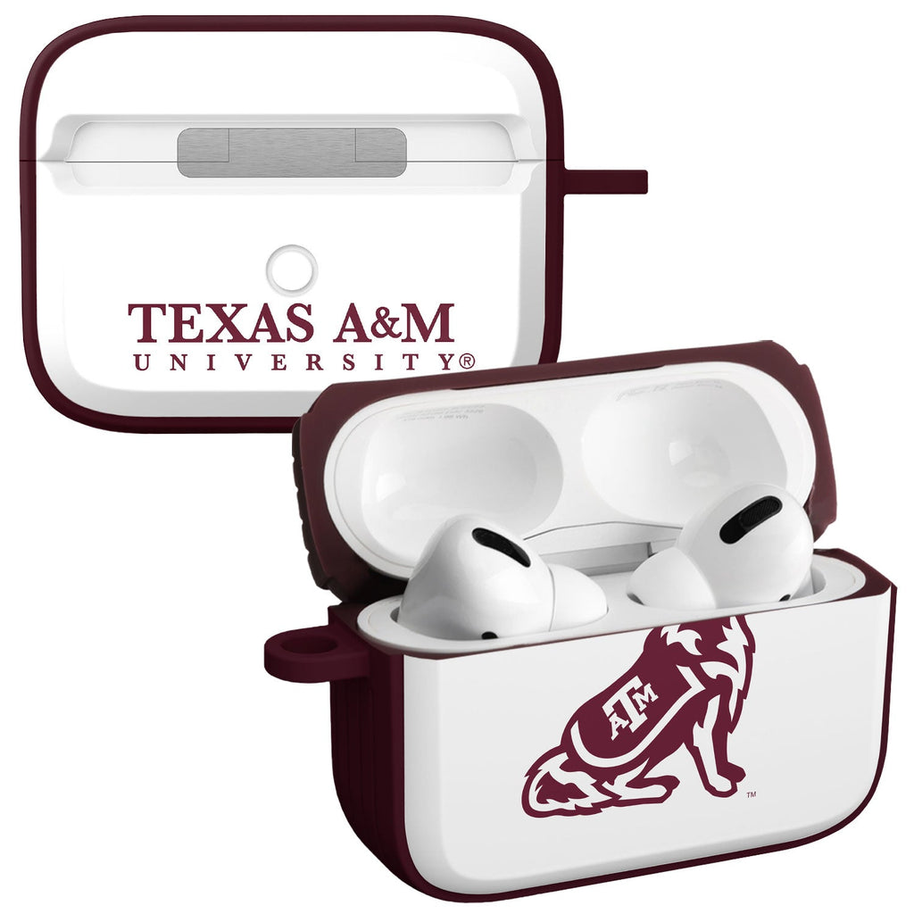 Texas A&M Aggies HDX Apple Airpods Pro 1 & 2 Case Cover